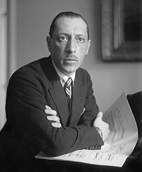 Portrait of Igor Stravinsky