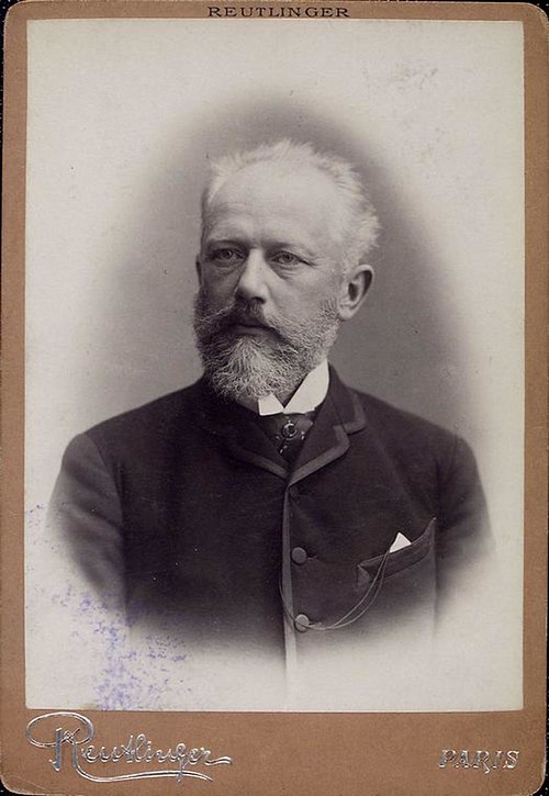 Portrait of Pyotr Ilyich Tchaikovsky