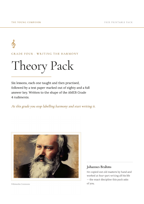Cover of Grade 4 Theory Pack